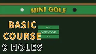 Mini Golf Coop - Basic Course 9 Holes