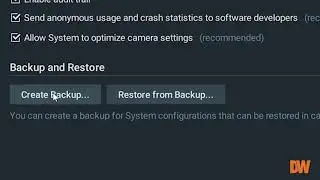 DW Spectrum&reg; IPVMS Feature Tutorials: Backup and Restore