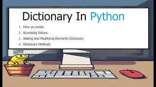 Dictionary in python