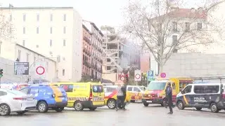 Strong explosion rocks building in central Madrid, at least two dead | AFP