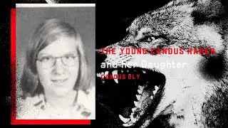The young Candus Harer and Bly and the 2 big bad wolves