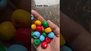 DIY wall putty dough making || beads birds  #diy #diycrafts #youtubeshorts #handmade