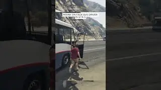 PRANK ON FAKE BUS DRIVER 😂 IN GTA 5 #gta #indianbikesdriving3dnewtodayupdate #trending