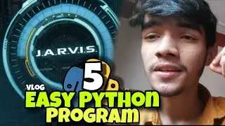 5 Easy Pyhton Program| Maine 5 Useful Programs Banaye 😜❤️