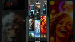 Demonstration of Imaginatron App - Fullstack Project (React Native and Node.js) - Renan Momesso