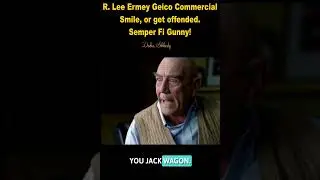Blunt, Straightforward, no nonsense, direct talk - No Filter - R  Lee Ermey Geico Commercial