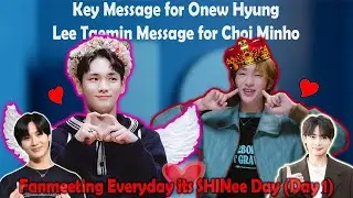 [ENG SUB] Fancam Sweet Message From Key for Onew SHINee
