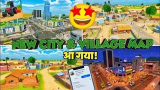 💥 NEW  CITY + VILLAGE MAP In Indian Vehicles Simulator 3D । Indian Vehicles Simulator 3D Game l