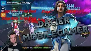 5C Tournament - Stage 4 Almost Cost Me vs Mobile Gamer | Marvel Strike Force