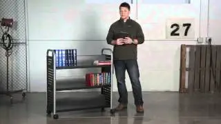 Safco Scoot Book Cart