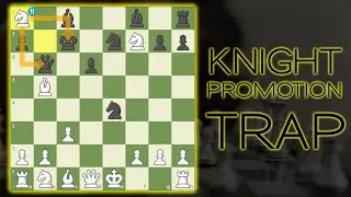 Ponziani Knight Promotion Opening Trap!