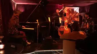 Arcoiris Sandoval Sonic Asylum Trio set at Zinc Bar January 12, 2024 for NYC Winter Jazzfest