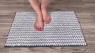 Walensee Bath Rug Super Soft Chenille Shower mat(2019)