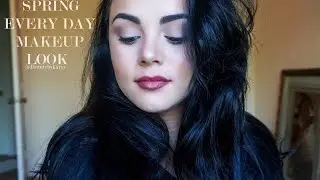 Spring Everyday Makeup Tutorial | 3 Lips Color Option | Beautybykaryy