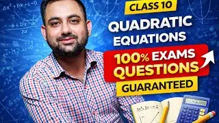 Class 10th |Quadratic equation |Chapter 4| oneshot | cbse