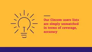 Cincom CRM Technology Users Email Database Providers