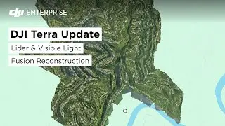 Transform Data Processing with DJI Terra's New Feature | Lidar & Visible Light Fusion Reconstruction