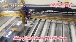 CO2 Laser Cutting and Engraving Machine PT-6040 - A Solution for the Advertising Industry