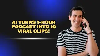 AI That Turns Podcasts Into Short Clips 🎬