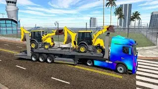 JCB Ko Truck Me Load karna Hai police station se 🤯🚗 Indian Bike Draving 3D Game 