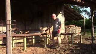 DIY Budget Sawmill Foundation