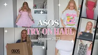 HUGE ASOS TRY-ON HAUL 🛍 *New in* Summer 2023! ☁️✨