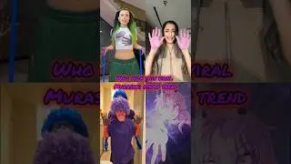 Aka ❤️ - Ao 💙 = Murasaki 💜 #tiktok #trend