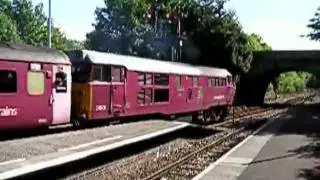 Class 31 Diesel Thrash On Wessex Trains in 2005 Castle Cary To Weymouth