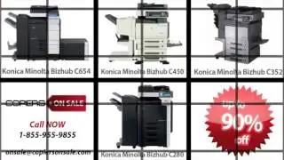 Konica Minolta Copiers - CopierOnSale.com Video
