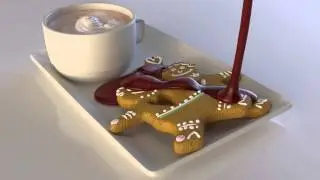 Houdini 14  High Viscosity Test (rendered iray)