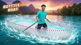 How To Make water Bottle Boat 😱| How to make bottle Boat  |  #experiment #mrindiahacker