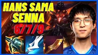 RGE HANSSAMA PLAYS SENNA VS JHIN |EUW CHALLENGER RANK 2 PATCH 11.2| [League of Legends] FullGameplay