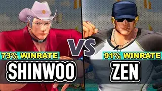 KOF XV ▰ SHINWOO (O.Yashiro/Billy/Ash) vs ZEN (Clark/Leona/Iori)