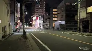 Cold & Windy Walk | Ajikawaguchi Station to U-Court, Osaka