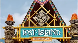 Tour Lost Island Theme Park with me in Waterloo, Iowa #Travel #themepark #rollercoaster