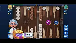 Backgammon VS Beginners at 2&times; Speed - Quick Chaotic Battles (Lord of the Board Mobile Game)