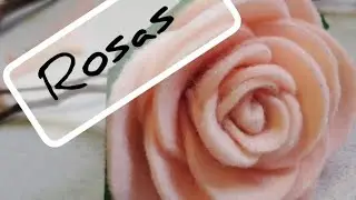COMO HACER FLORES FÁCILES, 🌹 ROSAS DE PAÑO,DIY FLORES DE TELA ROMÁNTICAS