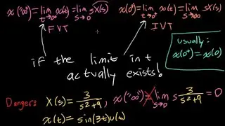 ECE3084 Lecture 51: The Danger Lurking in the Final and Initial Value Theorems (Signals and Systems)