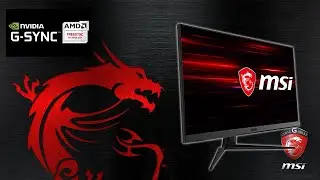Как включить G Sync на мониторе Freesync I Лучший монитор G-Sync (MSI Optix G271)