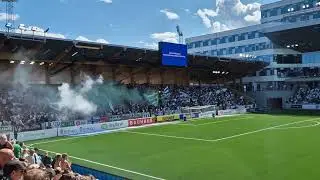 Sirius - Hammarby spelarna kliver in p&aring; Studenternas IP I Allsvenskan 09.07.2023