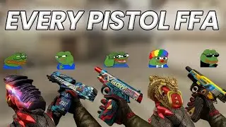 CrossFire: Every PISTOL used in FFA [BLACK WIDOW]