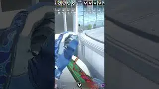 FlameZ Shows HE Nade to Break Gla1ve Smoke on Nuke