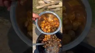 ИДЕАЛЬНАЯ КАРТОШЕЧКА😋 #лайфхак#совет#рецепт#барбекю#вкусно