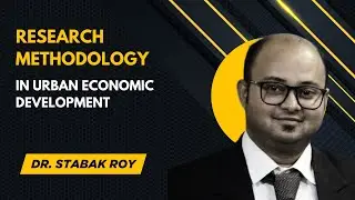 Research Methodology in Urban Economic Development