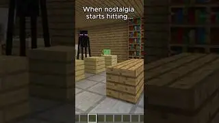 Minecraft Nostalgia #minecraft #minecraftnostalgia #nostalgia #monsterschool #zebragamer #tinyturtle