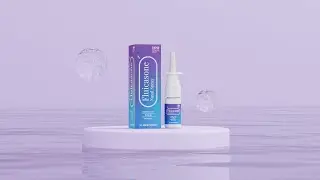 Nasal Spray 3D Animation | Medical Explainer Video | Blender Animation | 3D Product Commercial