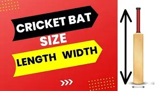 cricket bat size / cricket bat measurements / cricket bat length in cm | cricket bat width in inches