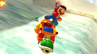 Mario Kart World - Knockout Tour - 150cc Cherry Rally (Mario Gameplay)