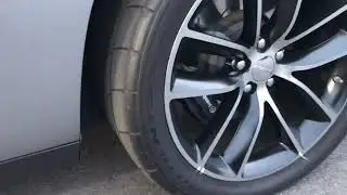 2016 Dodge Challenger Scat Pack with 305/35R20 Nitto 555R Drag Radials