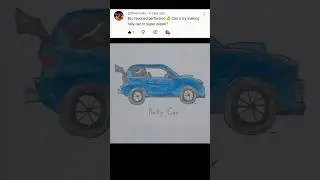 Drawing HCR2 Vehicles #2 💥Rally Car💥#hcr2 #hillclimbracing2 #racinggames #shorts